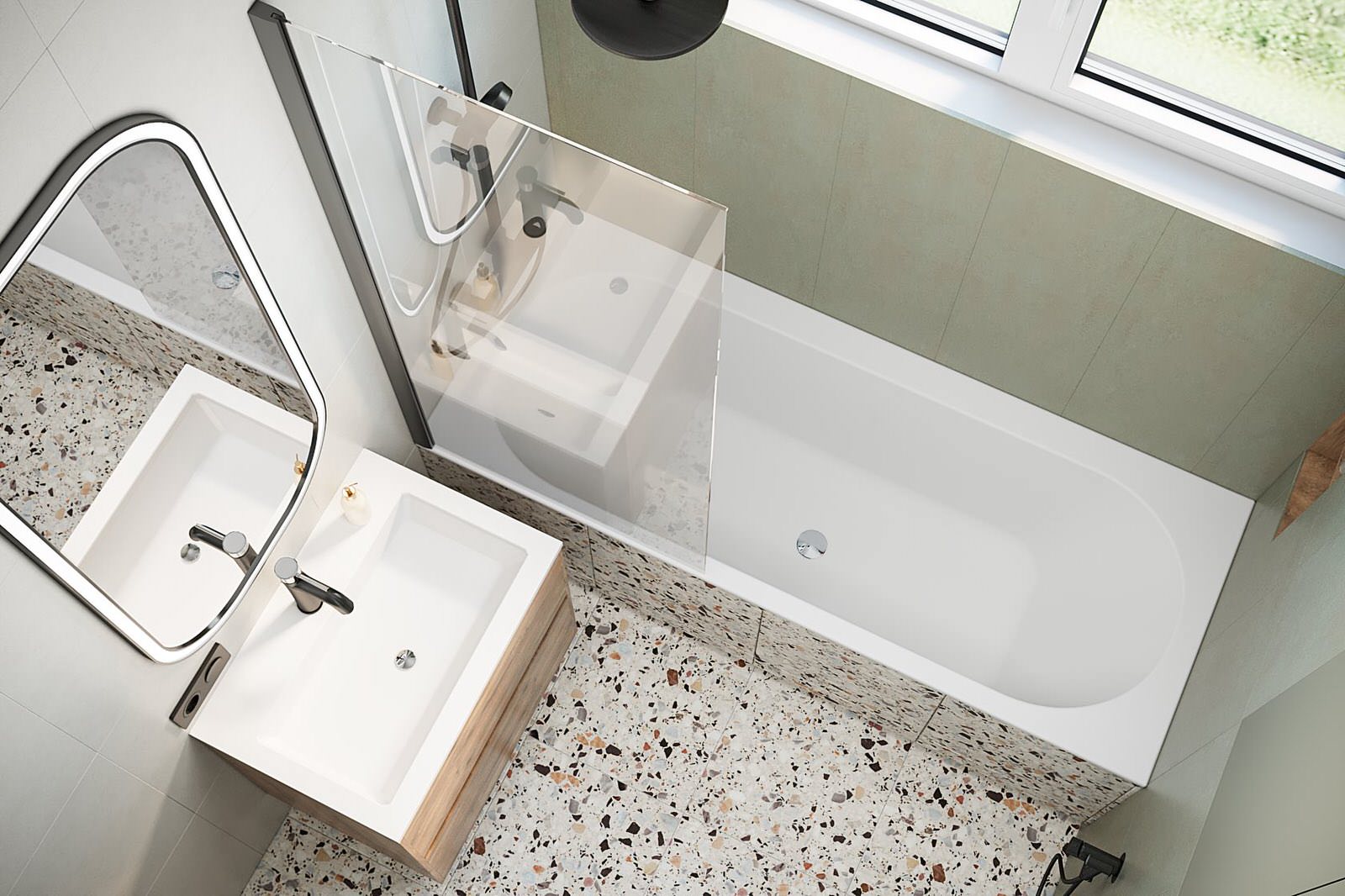 Дизайн интерьера дом 71 м² фьюжн Ольховка Кантри Клаб