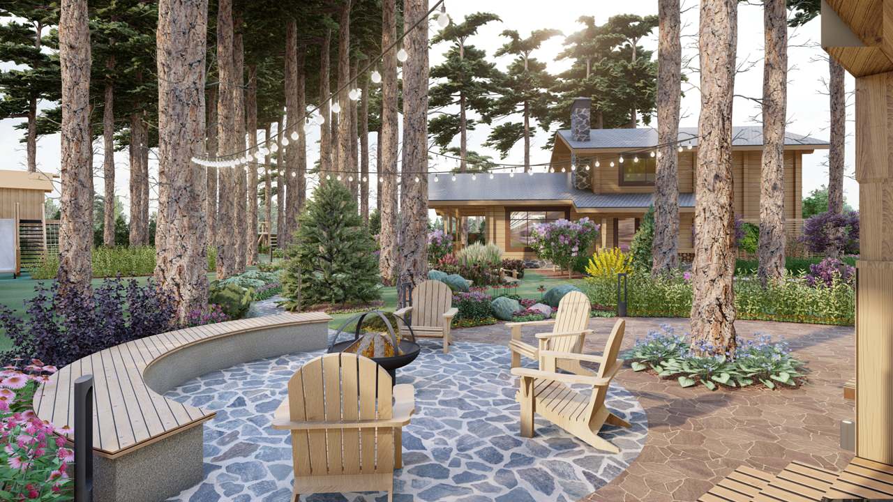 Сад для круглогодичного проживания