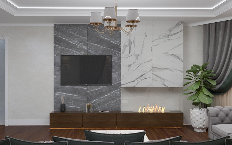 Классика. Проект в пос."Снегири" в г.Томск 2019 г.