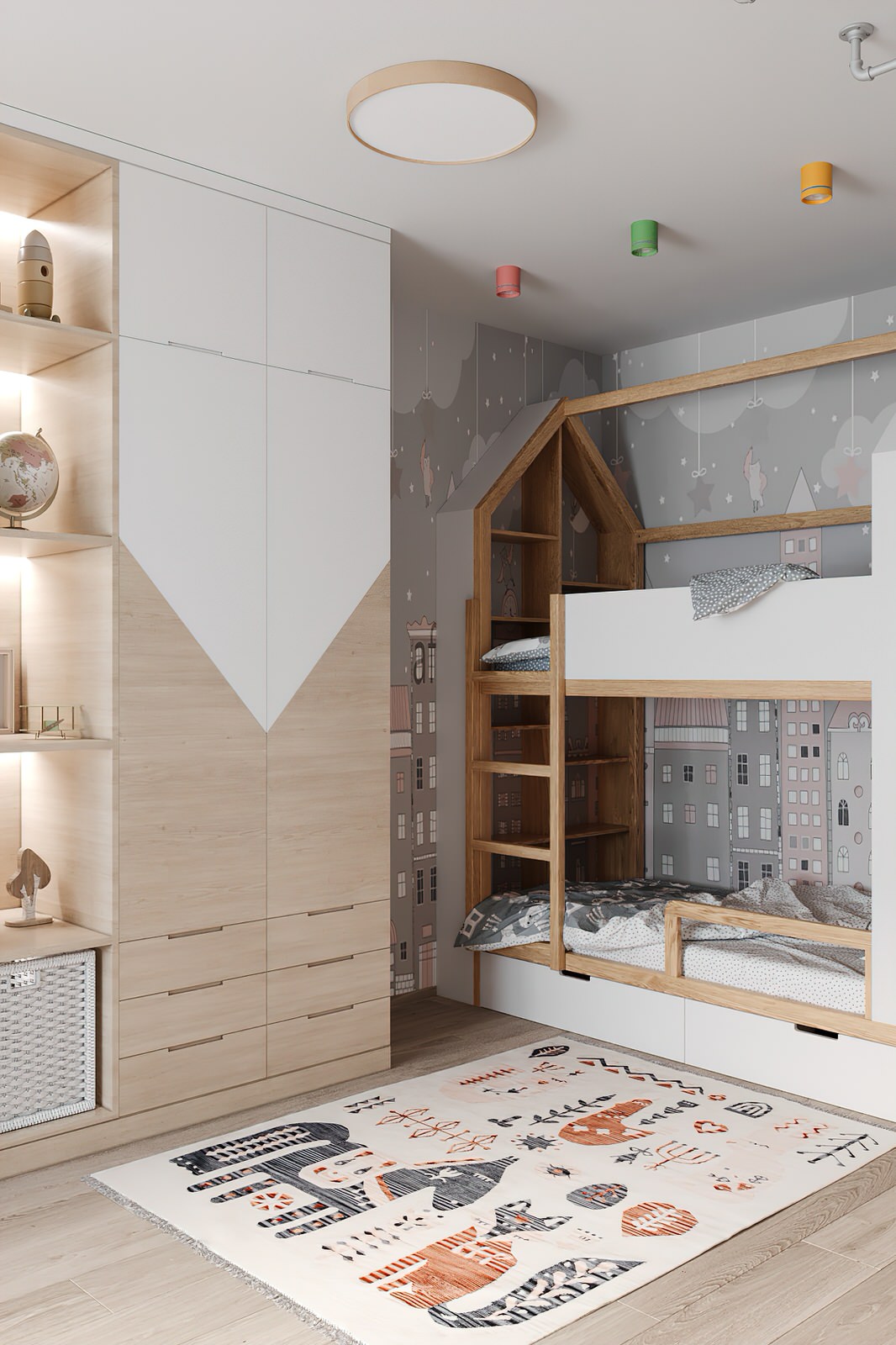 Проект двухуровневой квартиры в ЖК Весна Владивосток