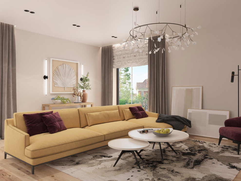 Дизайн - проект интерьера загородного дома в п.Межевой