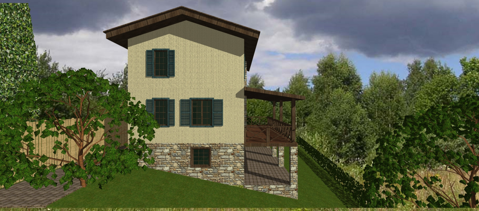 Дом В Красной Поляне