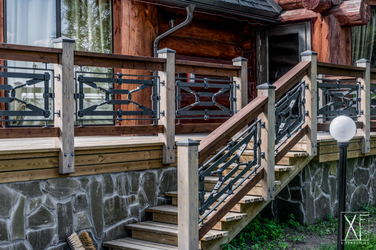 Кованое ограждение