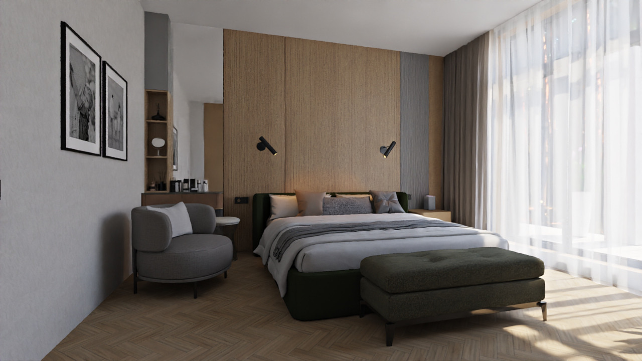 Современный загородный дом