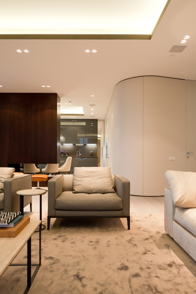 Интерьер апартаментов на 47 этаже