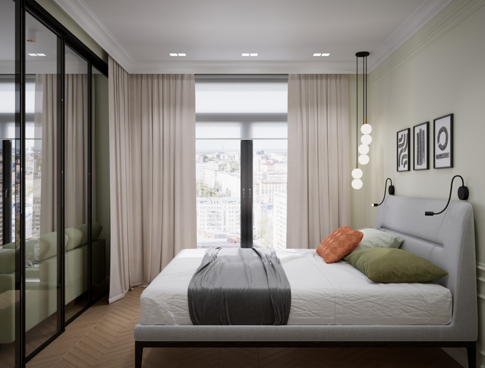 Современный интерьер с элементами классики