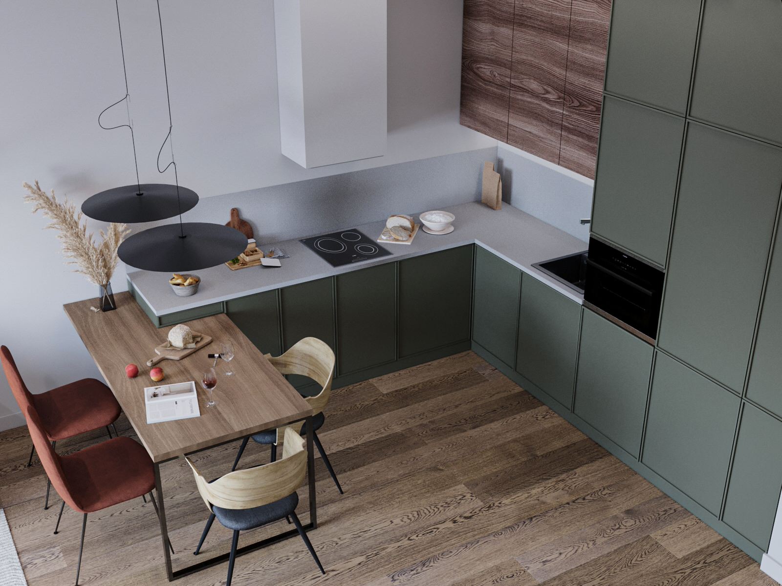 Трёхкомнатная квартира для семьи с двумя детьми в ЖК Академика Павлова