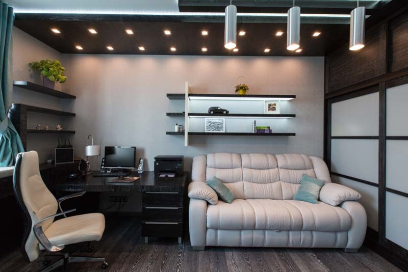 Квартира в современном стиле для молодого человека