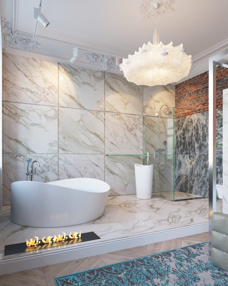 Проект дизайна интерьера квартиры, ул. Покровка, Москва