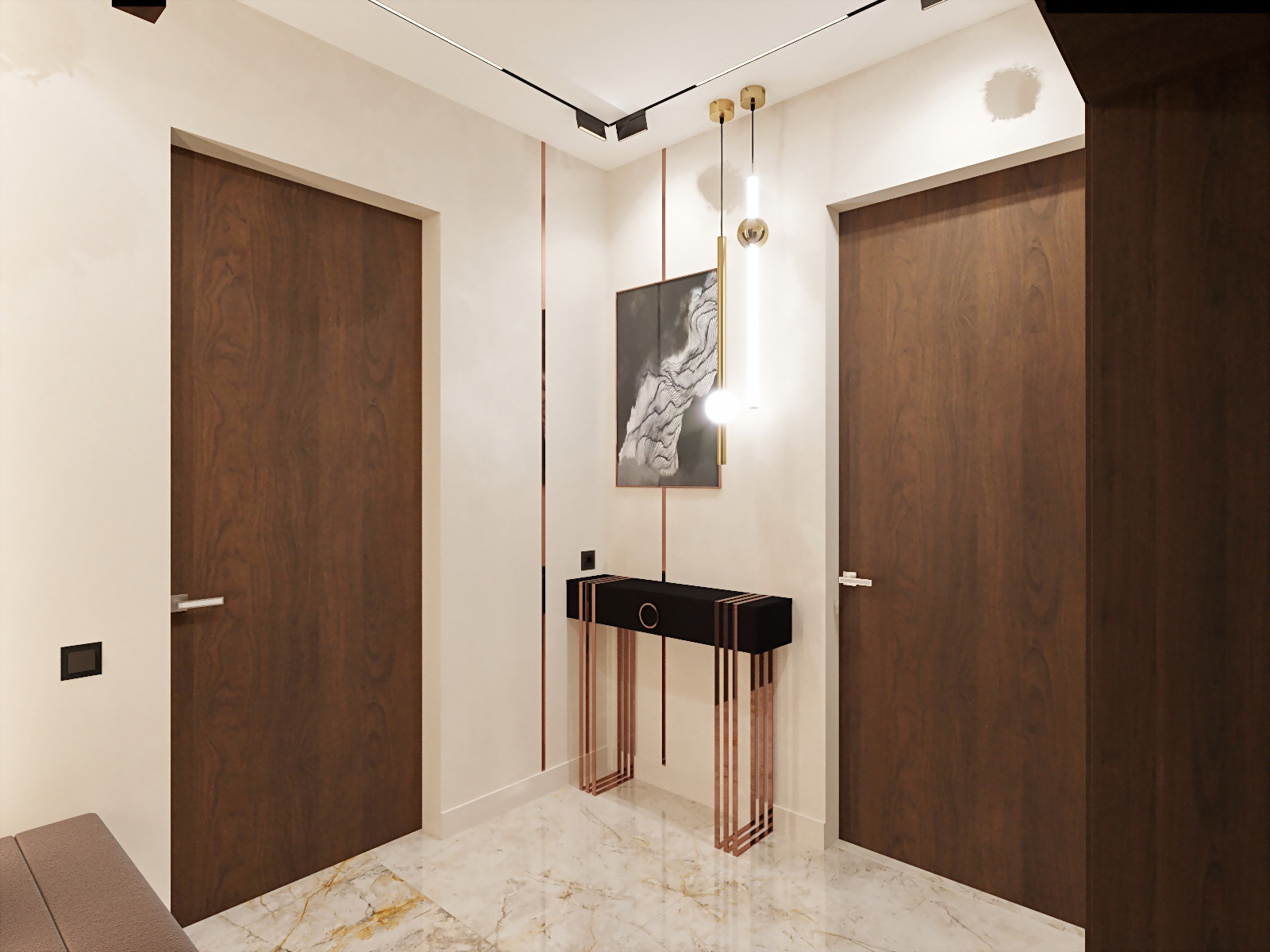 Проект дома в поселке Кабицыно.