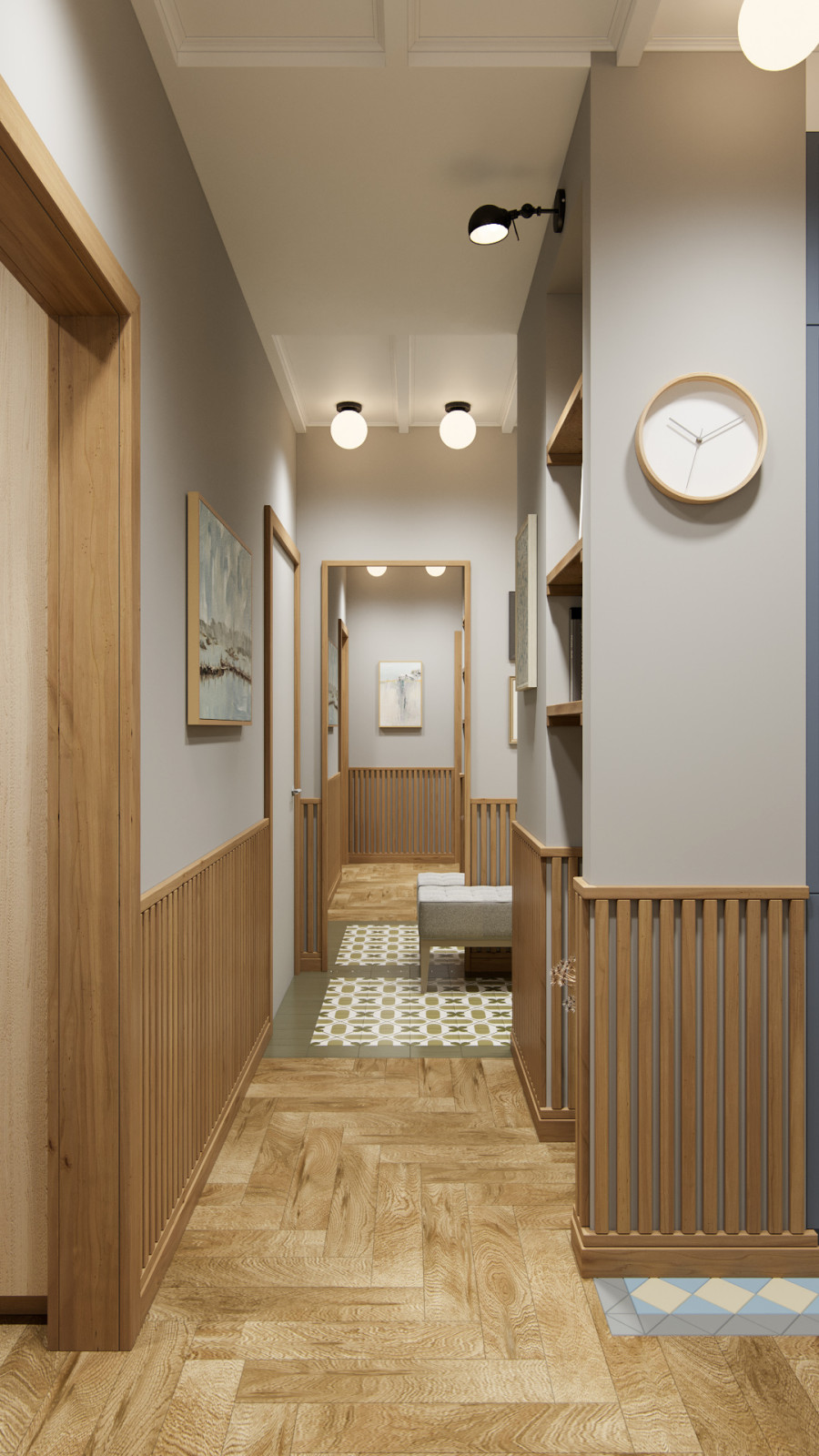 Оригинальный декор из массива дерева