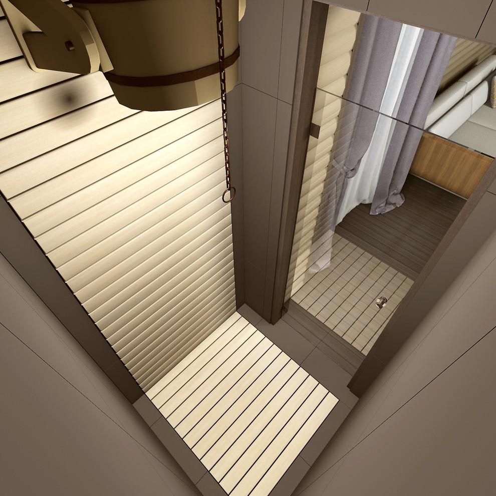 Обложка проекта: SPA зона с бассейном в частном доме под Харьковом.