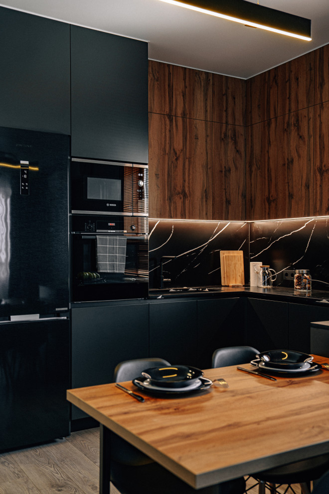 Реализованный дизайн-проект, ЖК "Отражение"