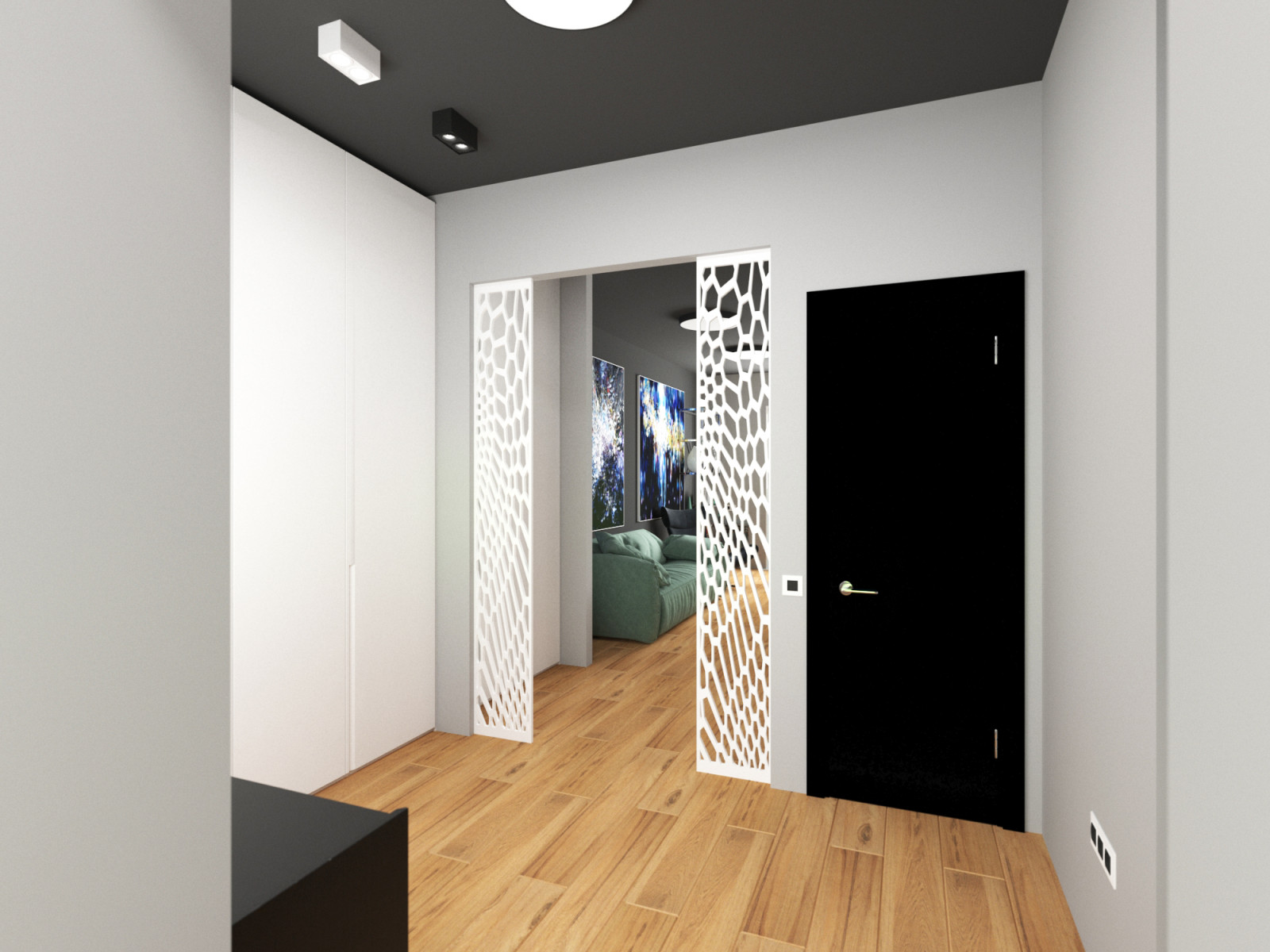 Таунхаус в сером