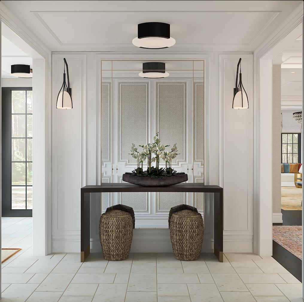 Концепция загородного дома на Рублево-Успенском шоссе/ Residence, Outside Moscow