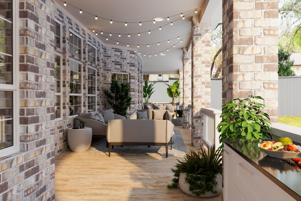 Обложка проекта: Grayscale Patio