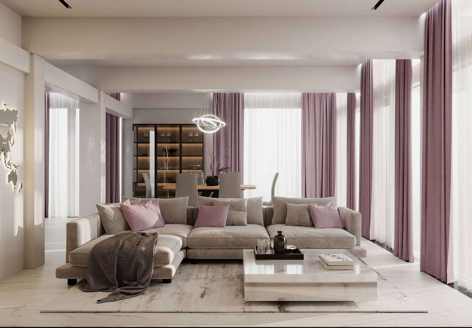 Гостиная-столовая