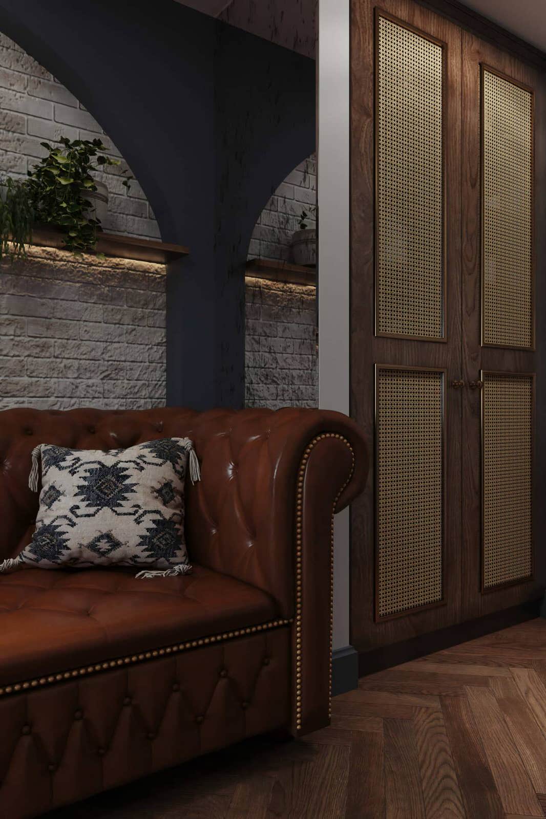 Дизайн и ремонт квартиры в КП «Новогорск» — Единство противоположностей