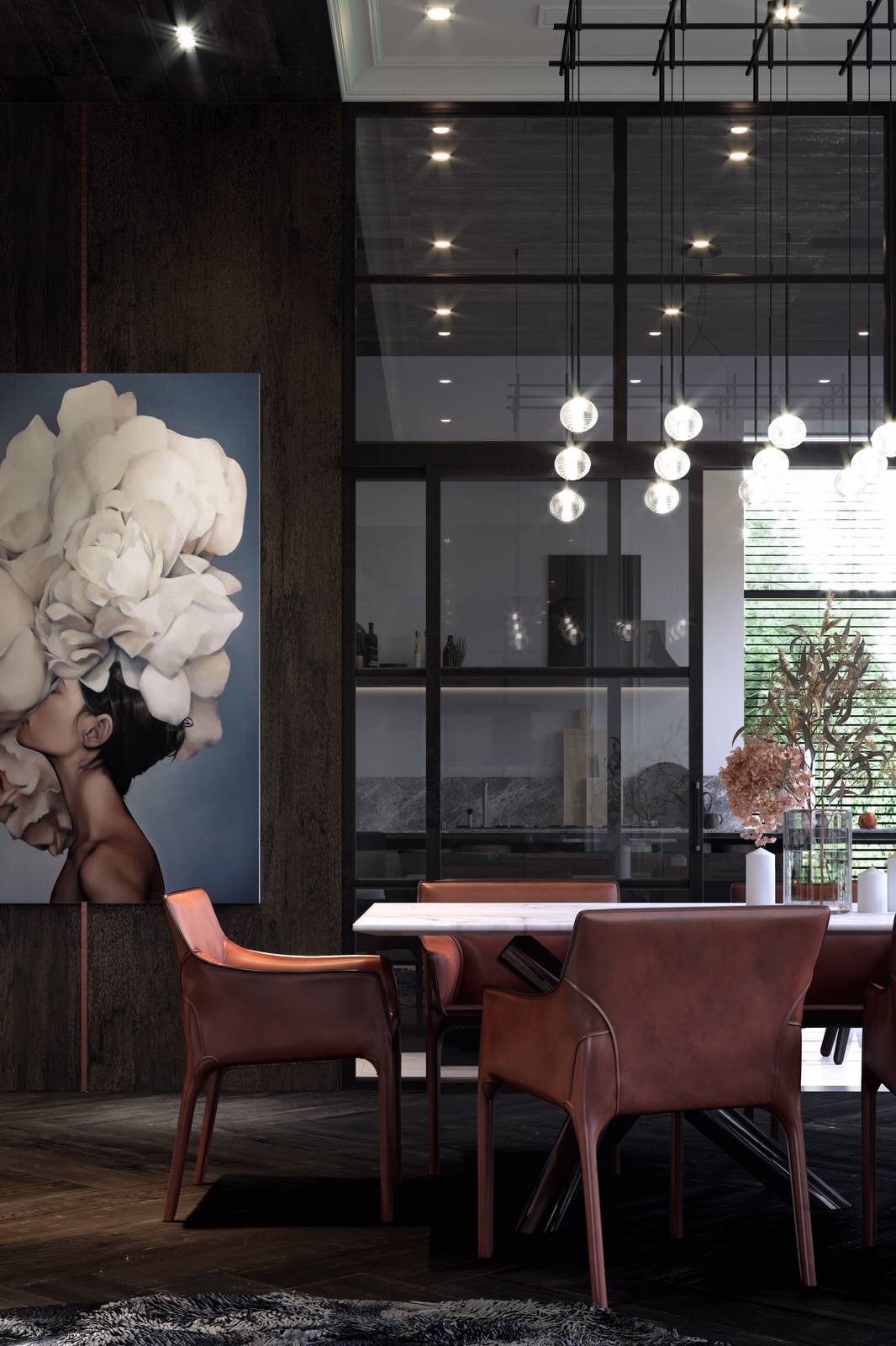 Гостинная/обеденная зона