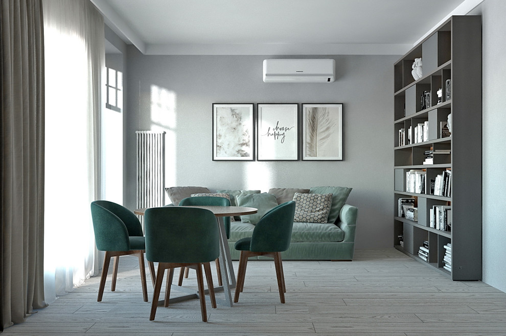 Гостиная. Два варианта цветового решения.