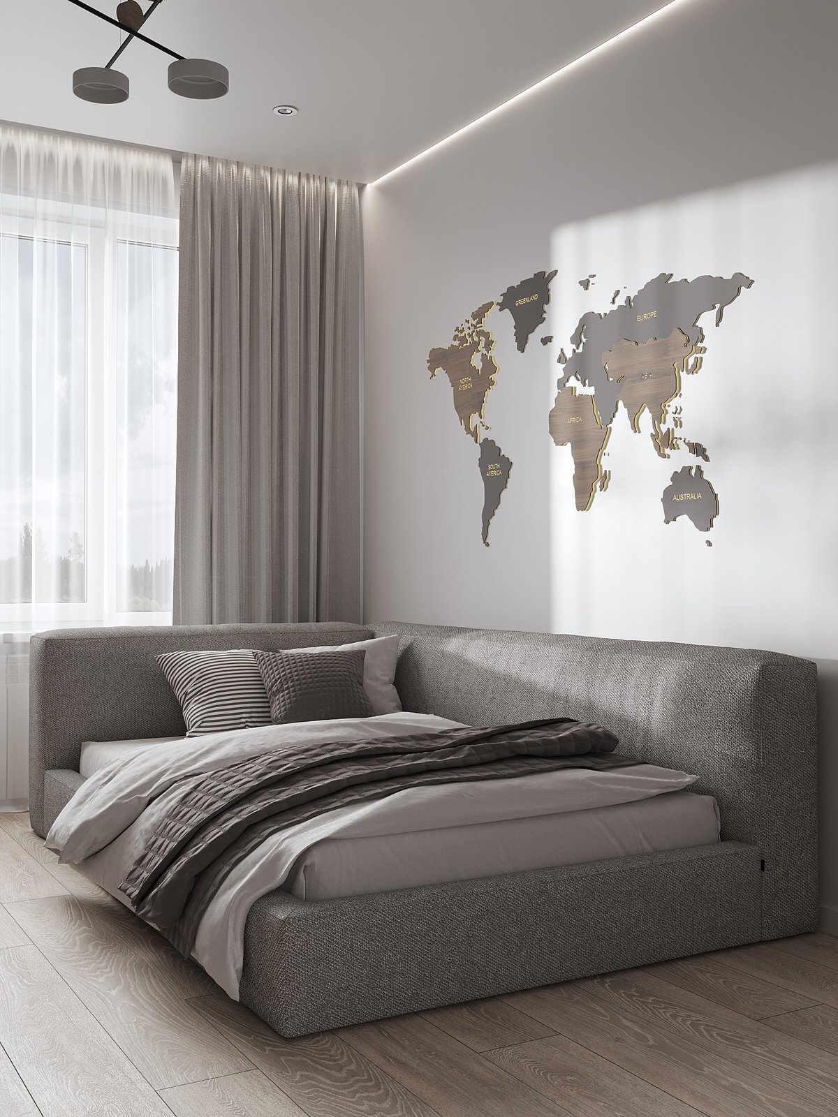 Детская комната для мальчика 14 кв.м.