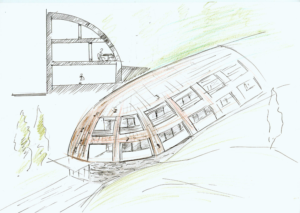 Размышление с карандашом - проекты общественных зданий