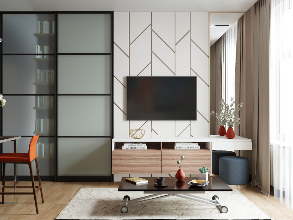 Визуализация интерьера квартиры в ЖК Символ г.Москва