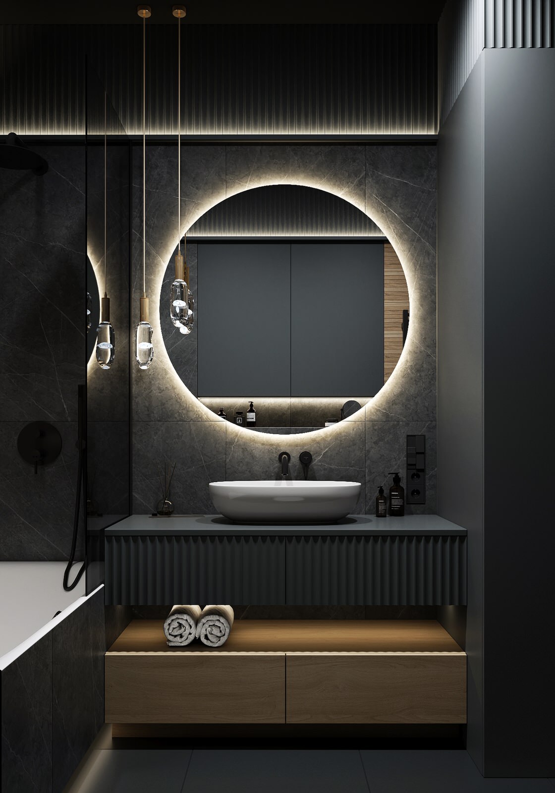 Обложка проекта: Блок секция в загородном поселке