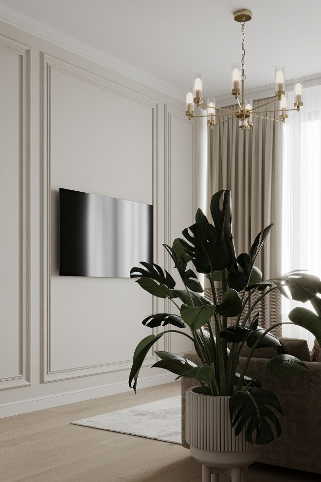 Дизайн и ремонт квартиры в ЖК Сердце Столицы - Поэзия неоклассики