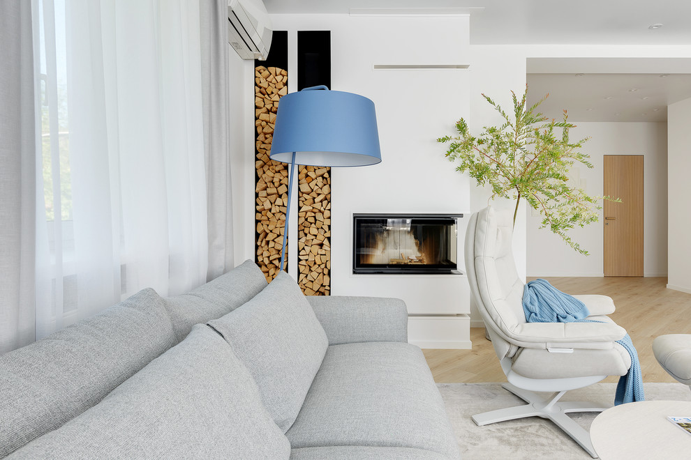 Дом в светлых оттенках