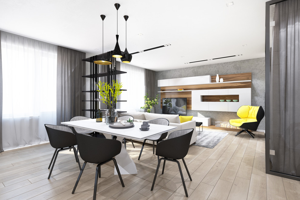 Обложка проекта: Квартира-студия с яркими акцентами, г. Подольск