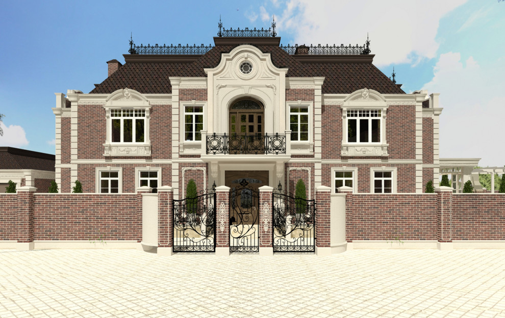 Частный жилой дом в классическом стиле