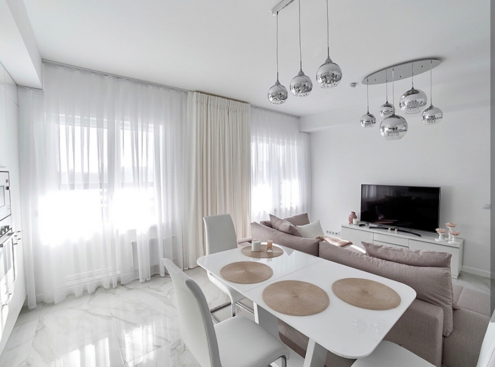 Квартира в светлых тонах