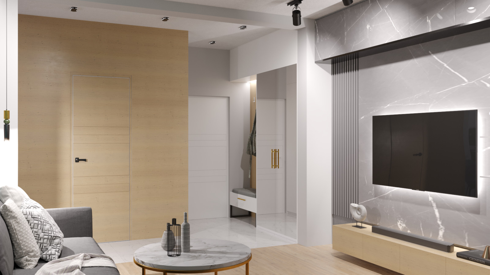 Квартира в скандинавском стиле