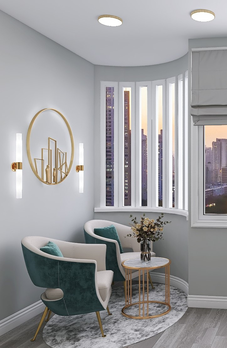 Трёхкомнатная квартира 92кв.м