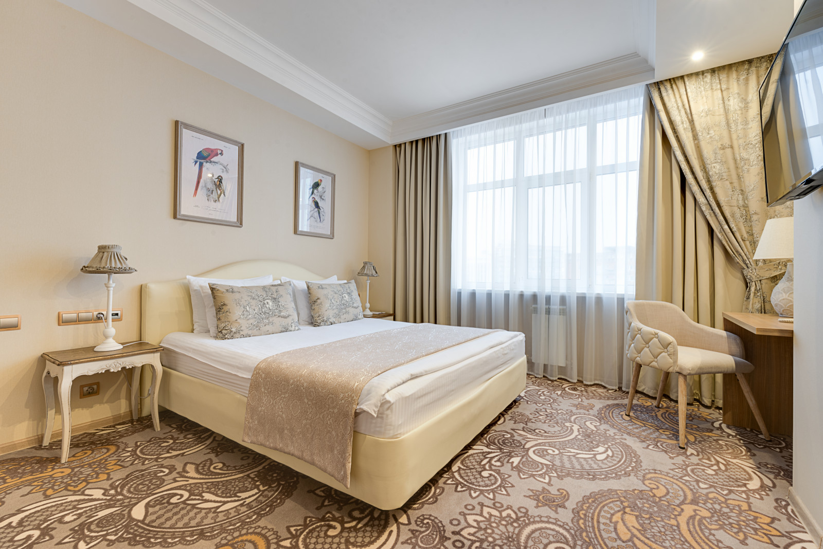 Съемка  интерьеров и номерного фонда для Кулибин Парк отель & SPA