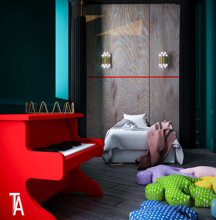 ИНТЕРЬЕР ПЯТИКОМНАТНОЙ КВАРТИРЫ