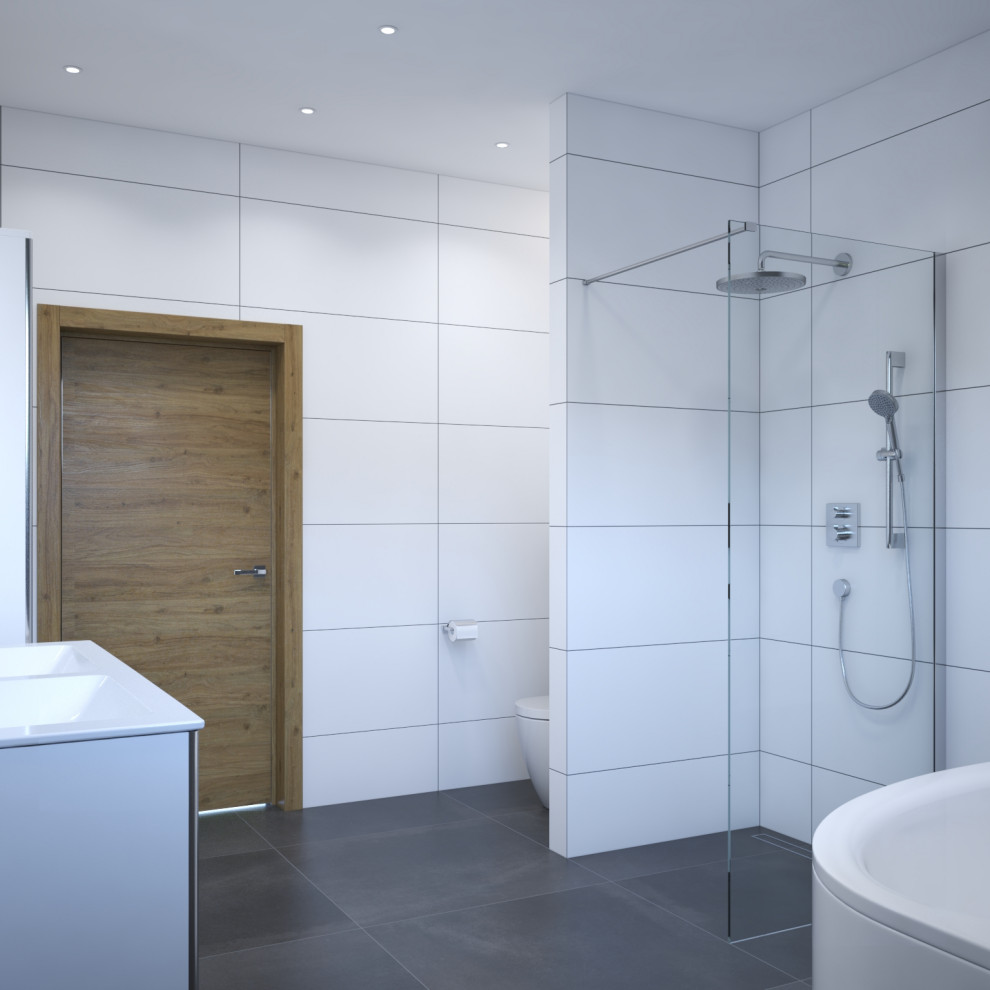 Ванная в частном доме