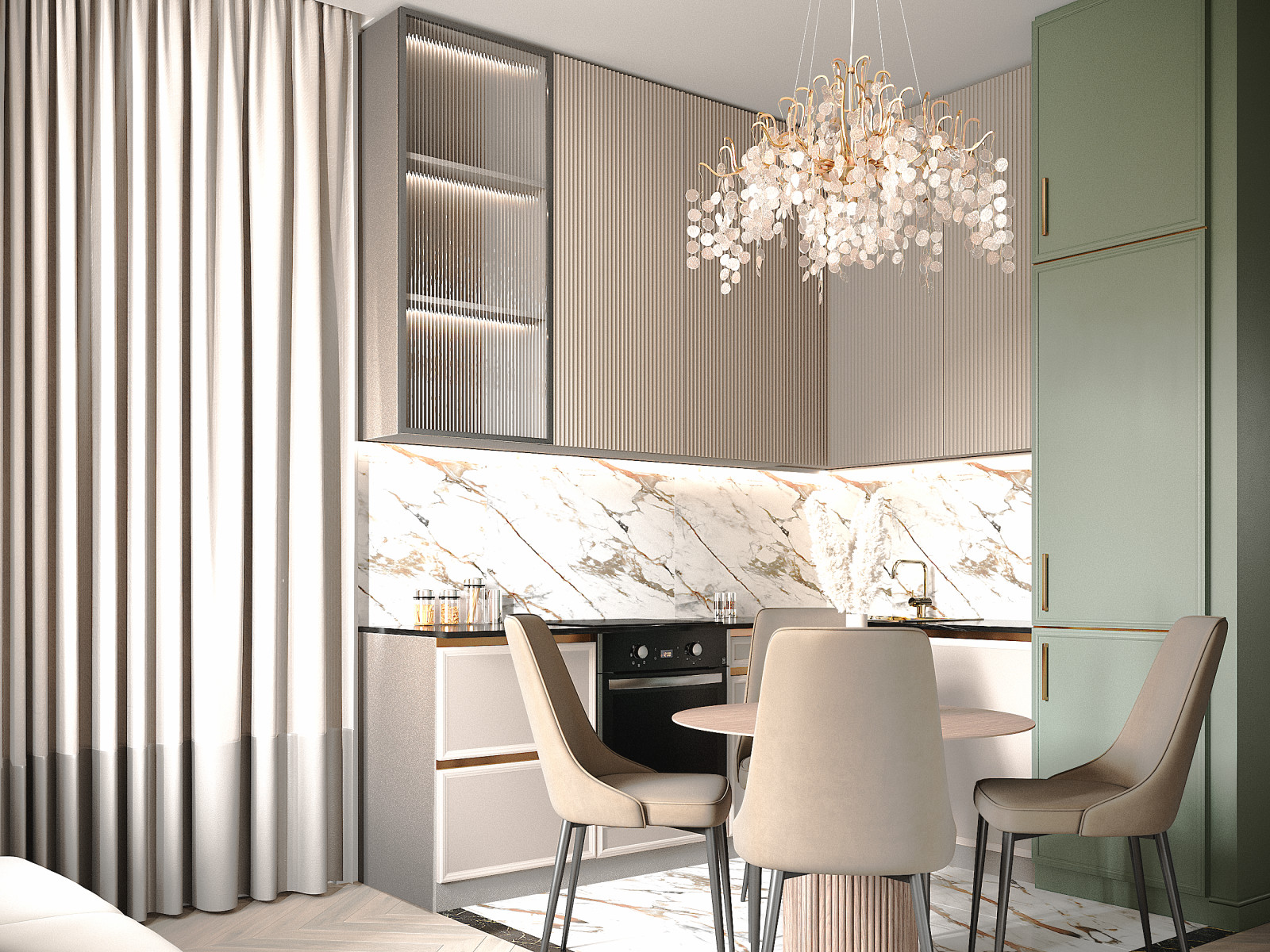 двухкомнатная квартира в ЖК "Рассказово"