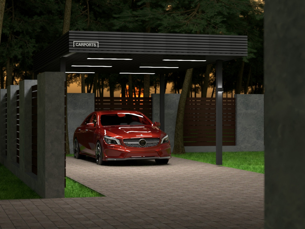 Обложка проекта: Автомобильный навес Carports 1.640