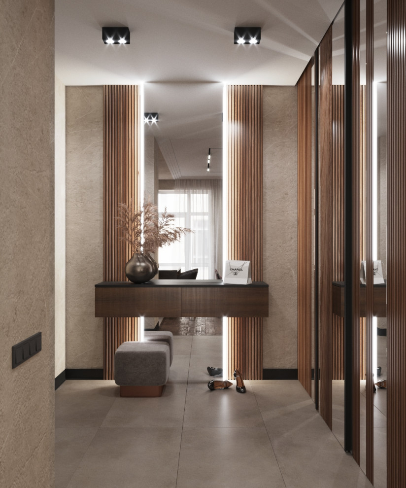 Обложка проекта: Прихожая в ЖК "Бульварный переулок"