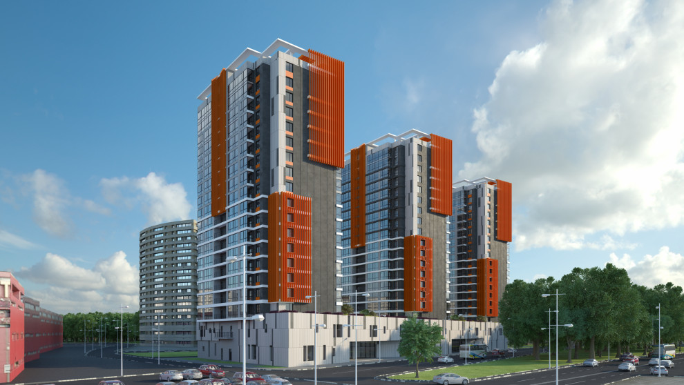 Обложка проекта: Concept for the Residential Complex "Kit" in Mytishc