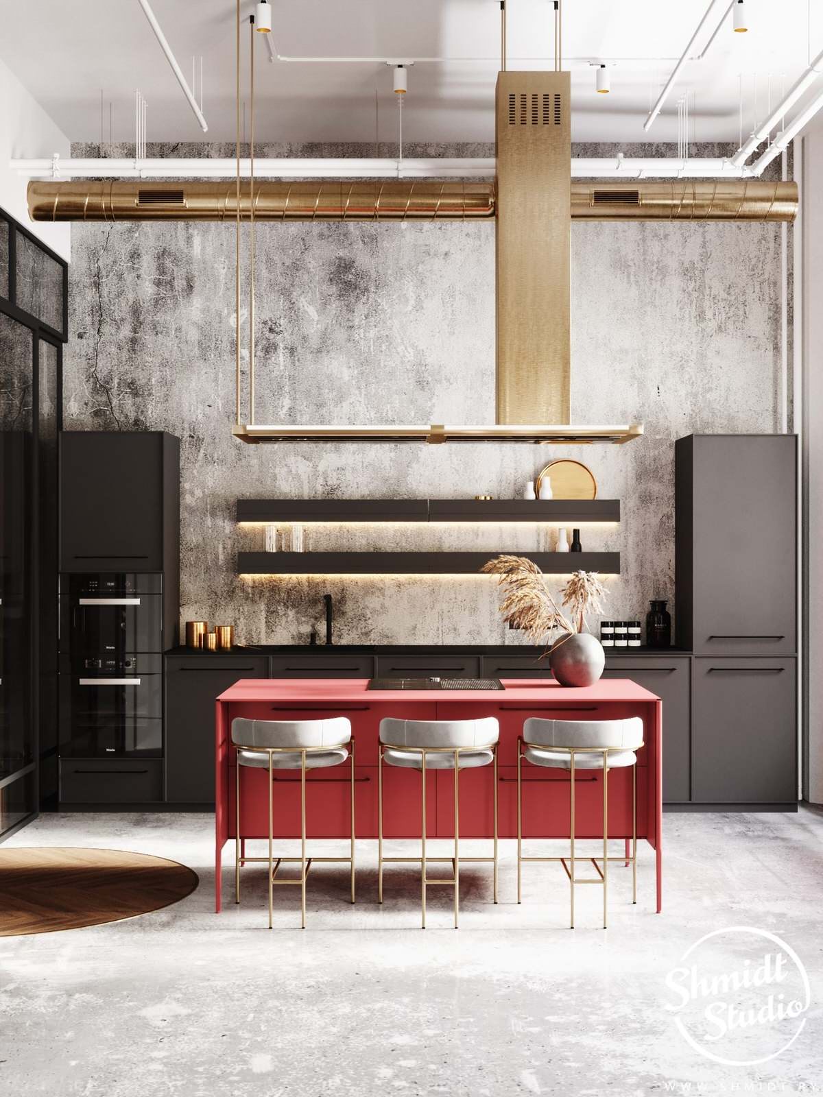 Проект "Modern Loft" | Чикаго