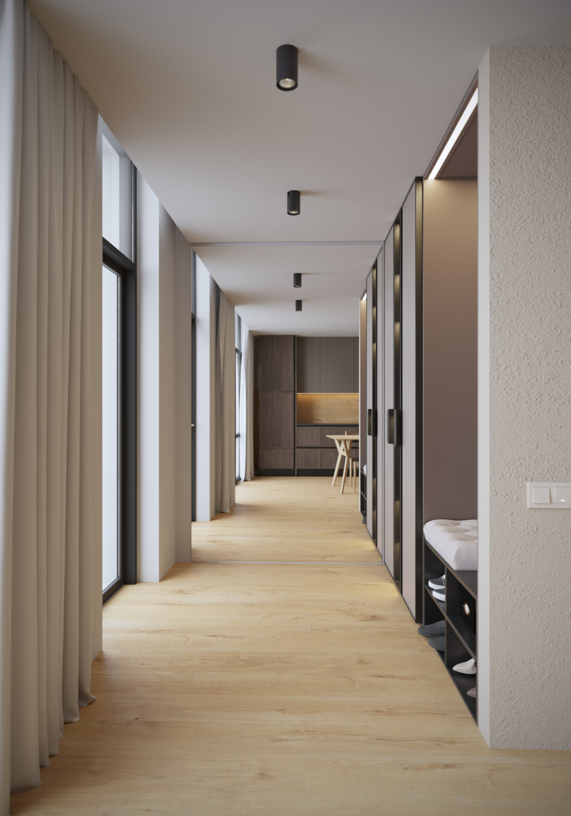 Гостевой дом в проекте загородного дома Mountain House