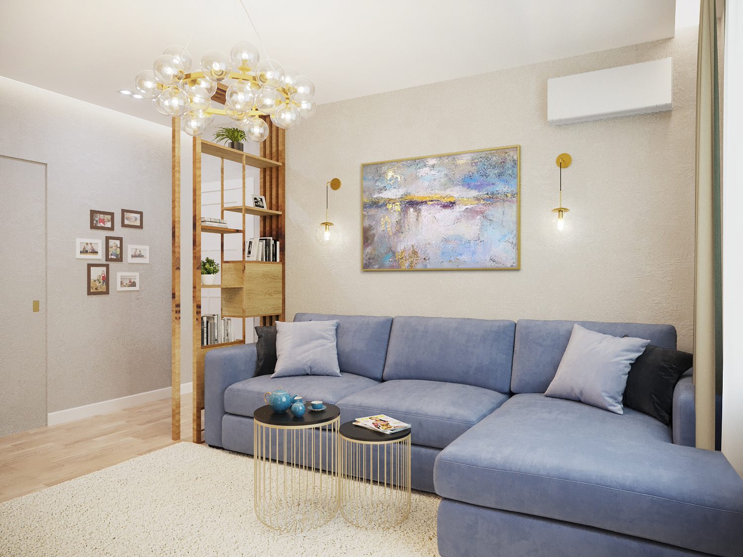 Двух комнатная квартира