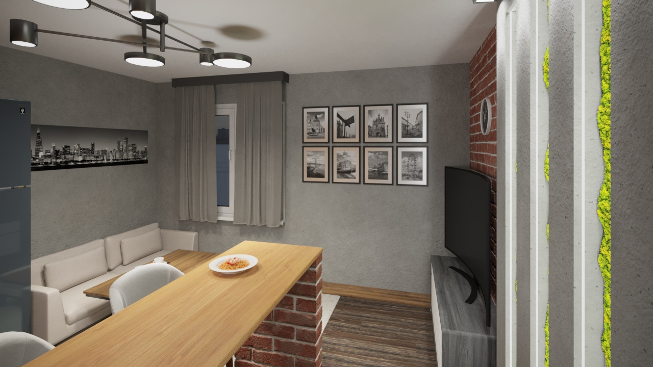 Кухня-гостиная