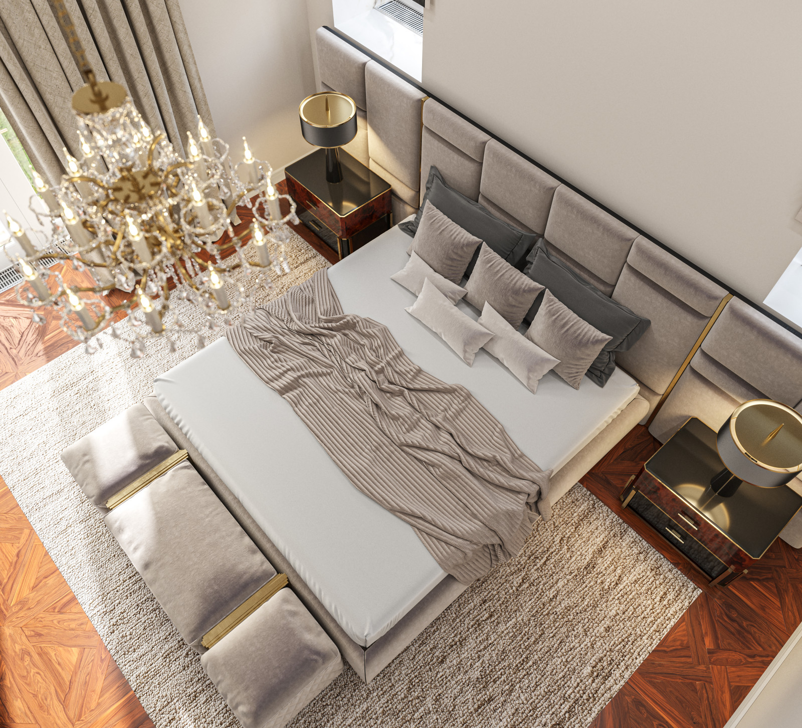 Спальня 2-ой этаж