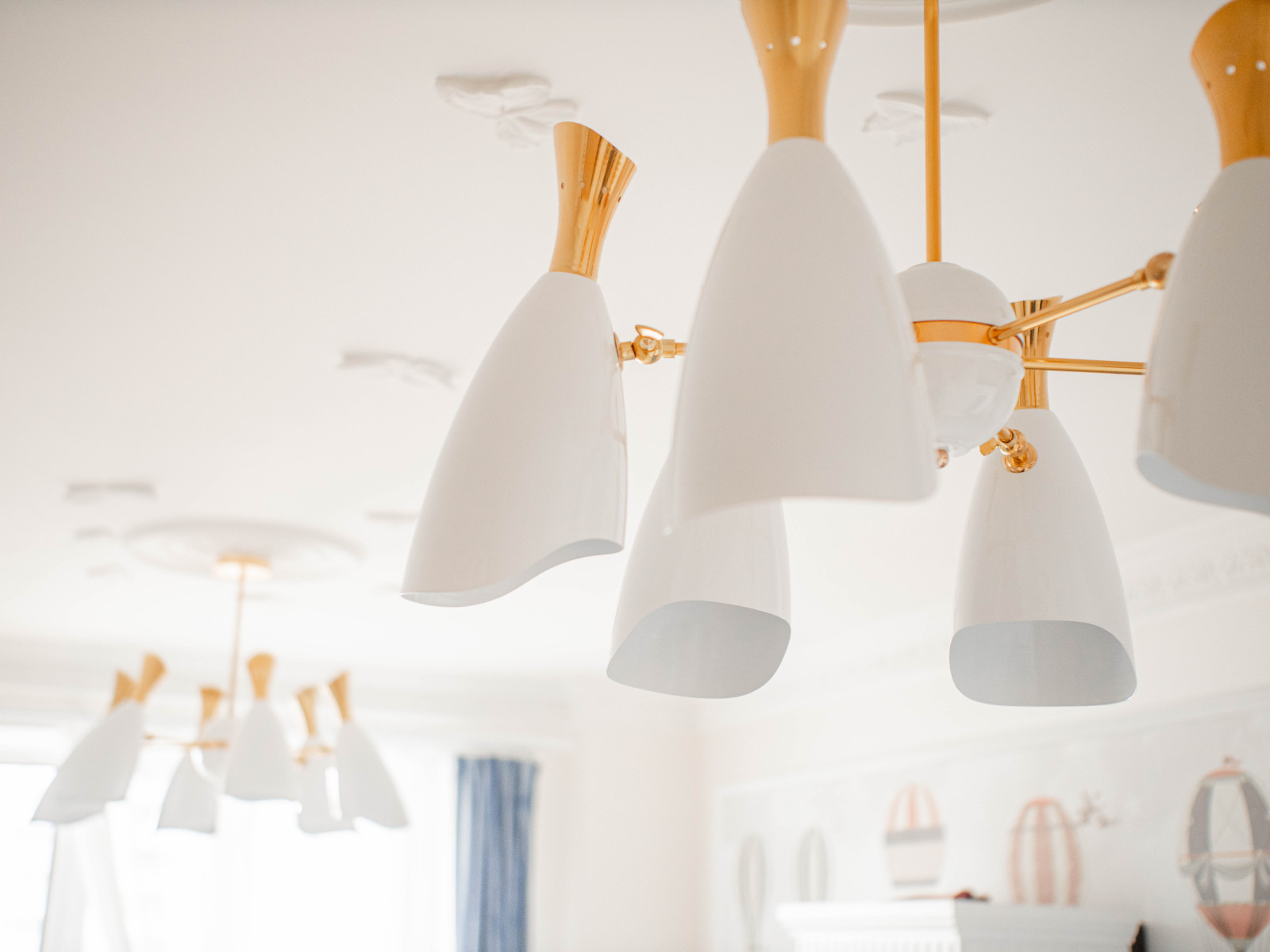 Детская для мальчика в синих тонах