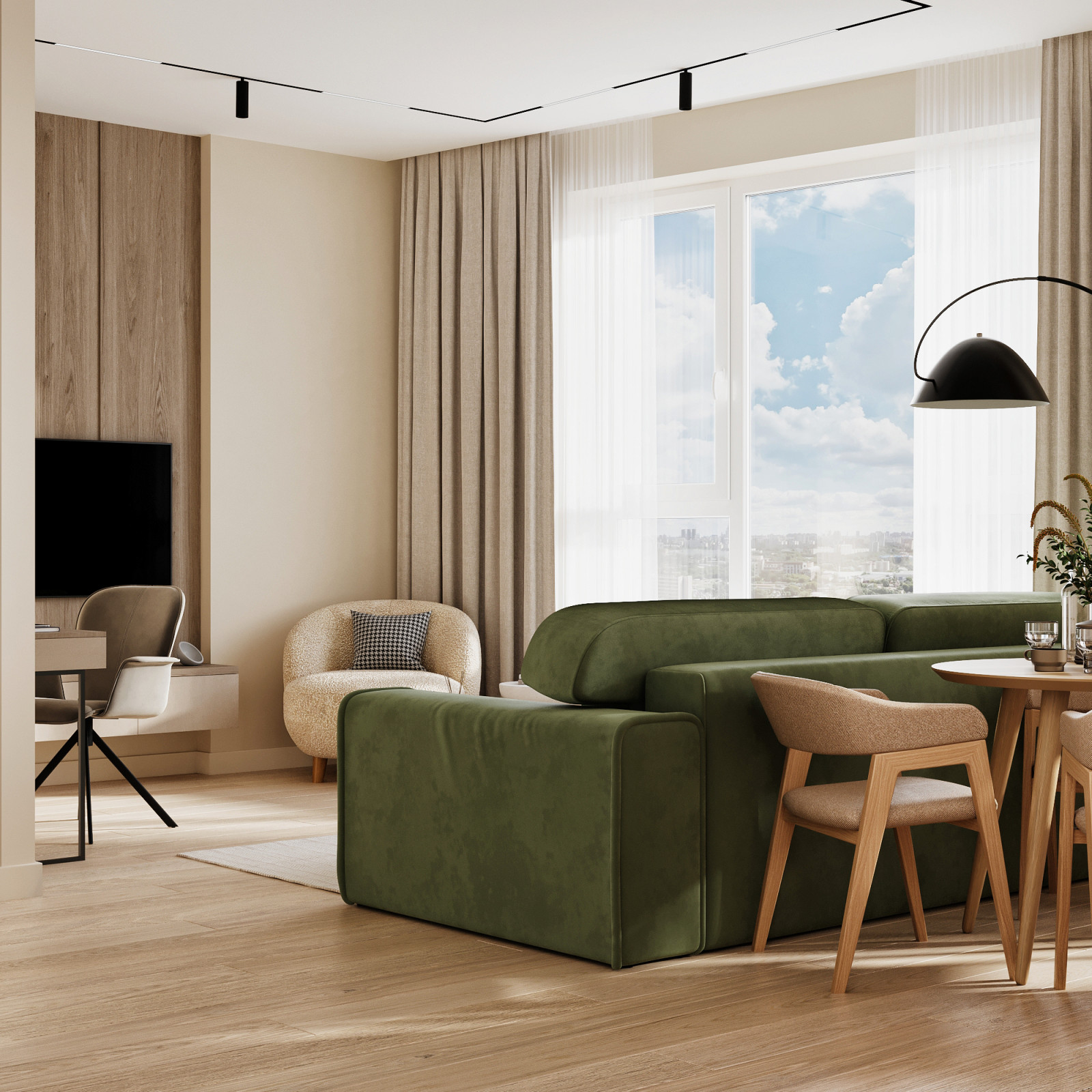 Дизайн проект. ЖК Символ. г. Москва