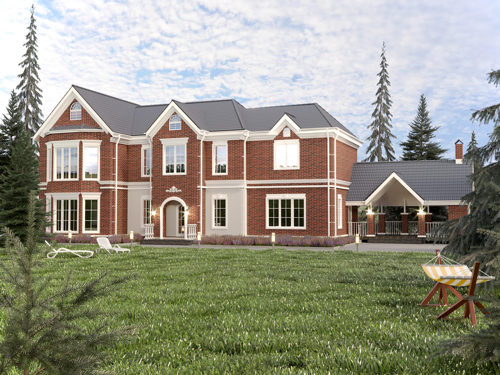 Обложка проекта: Коттедж "Англия"